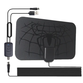 

960 Mile Digital Antenna TV Indoor Amplifier Signal Booster DVB-T2 HDTV Antenna Signal Receiver Clear TV Aerial