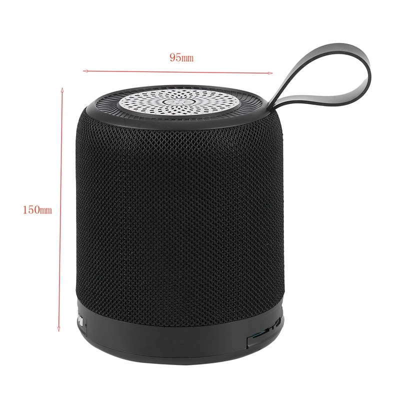 X-1A портативный беспроводной динамик 3D HiFi бас Ретро громкий динамик
