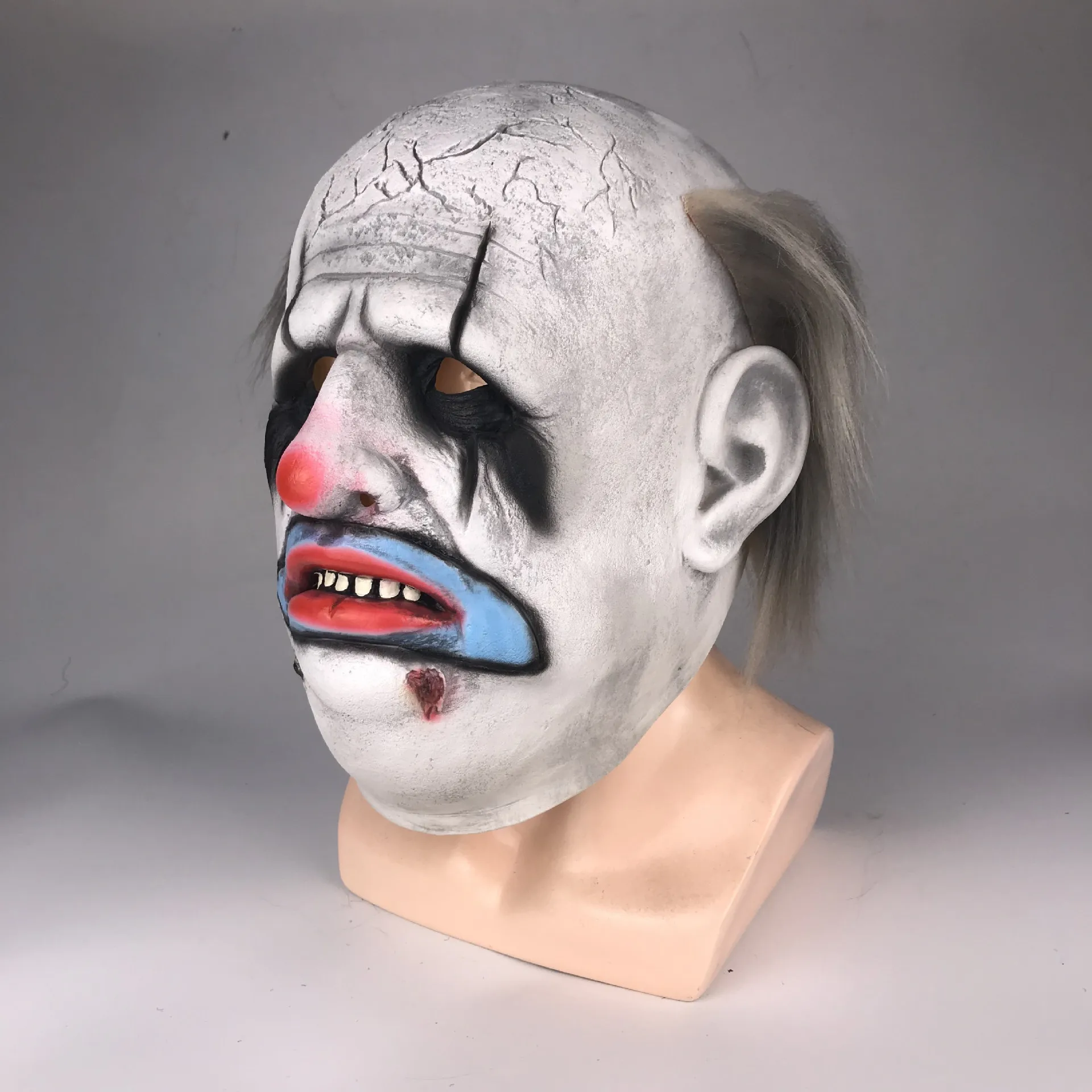

Butcher Clown Mask COS Dawn Murder ren huang Halloween Film And Television Anime Games Halloween Props