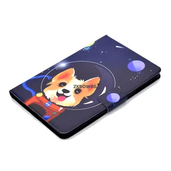 Tai.Kong.Dog Чехол для Amazon New Kindle Fire HD 8 8th 8 дюймов PU кожаный чехол с подставкой с рисунком для Fire hd 8 7th 6th - Цвет: Tai.Kong.Dog
