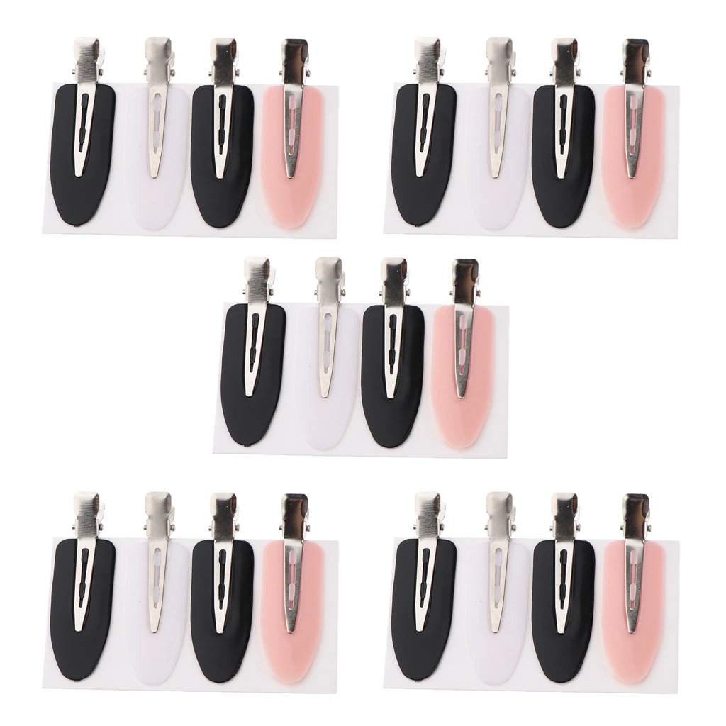 20 Pack No Bend Hair Clips Pin Curl Clips No Crease Hair Clips for Hairstyle Bangs Waves Accessories