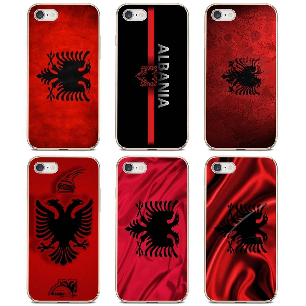 Retro-AL-Albania-Grunge-Flag-eagle For Sony Xperia XA Z3 Z5 XZ1 XZ2 Z Z1 Z2 compact M2 M4 M5 C4 C6 E3 T3 Housing | Мобильные