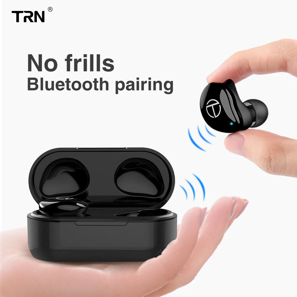 TRN T200 5,0 Bluetooth наушники True беспроводной двойной наушники-вкладыши HIFI наушники V80 AS10 O5 X1 X1E T1 E12 O2 BT20 S