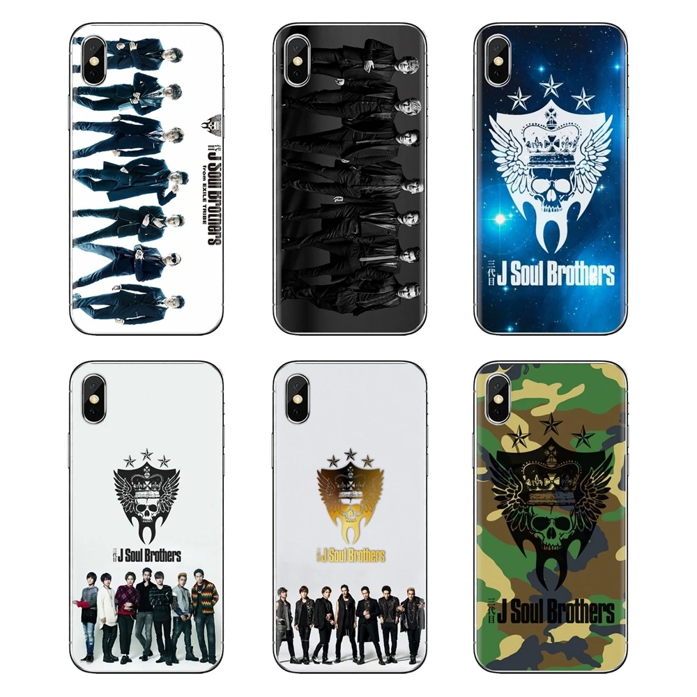 TPU Skin Case For Xiaomi Mi6 Mi 6 A1 Max Mix 2 5X 6X Redmi Note 5 5A 4X 4A A4 4 3 Plus Pro J Soul Brothers From Exile Tribe Best |