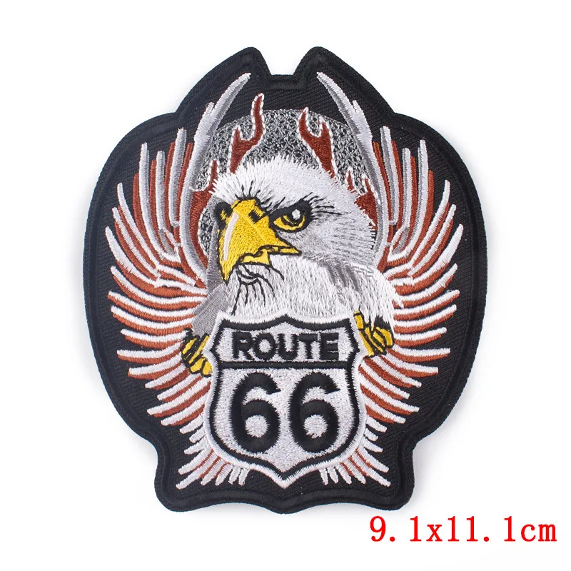 Patches for Clothing Embroidery Eagle Sewing Iron on Patch For Jacket Stripe DIY Snake Badge Applique Accessories | Дом и сад