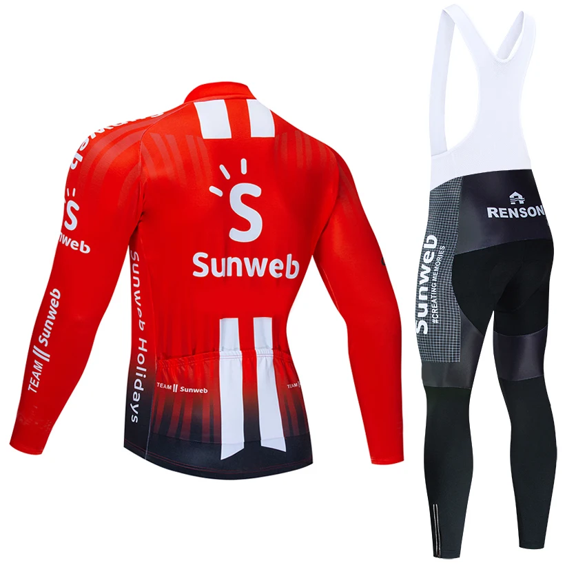 Winter Cycling Set SUNWEB Cycling Jacket 20D Bike Pants Team Ropa Ciclismo  Fleece Maillot Bicycle Shirt Wear Uniform|Cycling Sets| - AliExpress