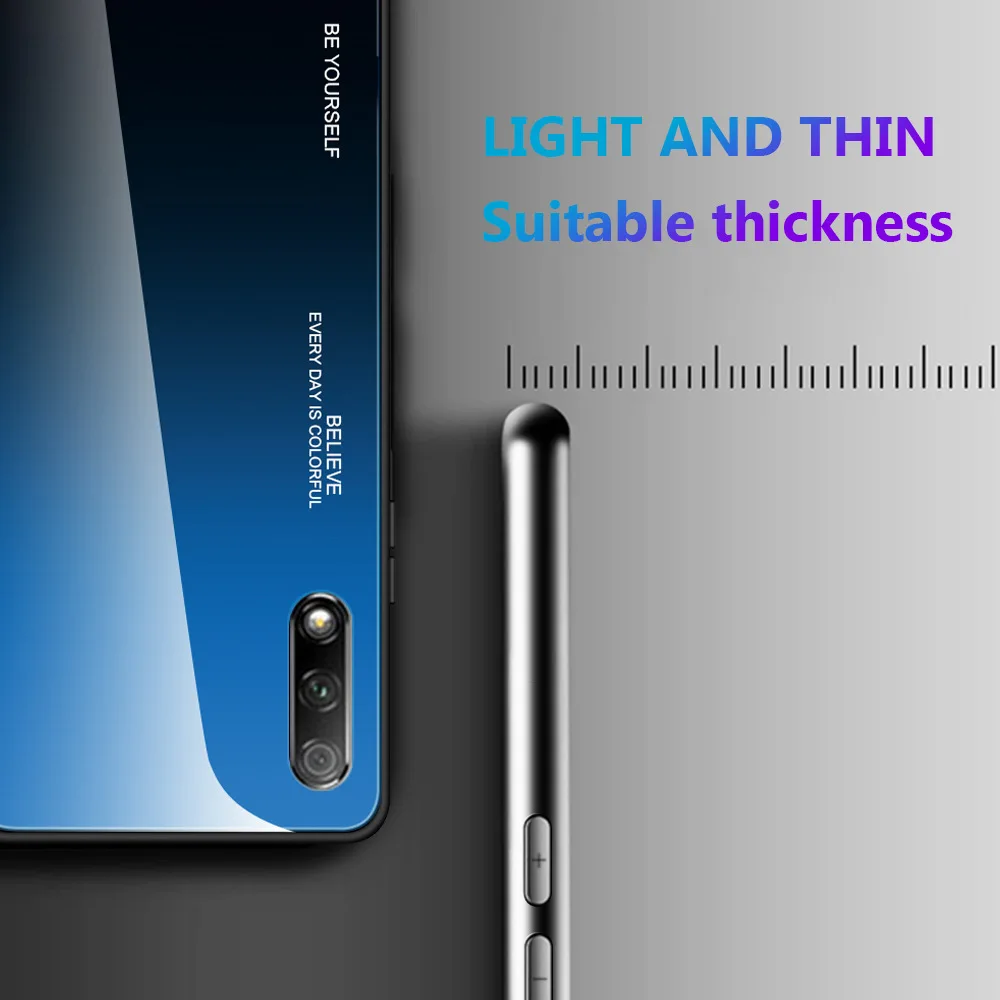 Для huawei Honor 9X 9X PRO Honor 20 Honor 20 Pro Ins модный защитный чехол из закаленного стекла для huawei Honor 20