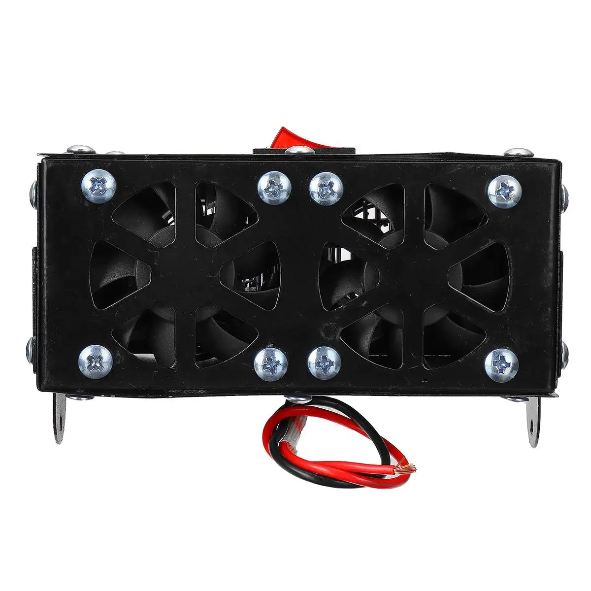 12V 600 Вт автомобильного обогревателя Вольфрам обогреватель теплый нагреватель воздуха на дизельном топливе, используется для размораживания обдува Противообледенительная, мгновенного нагрева 2 туфли с отверстиями для вентиляции и выход 2 Вентилятор охлаждения