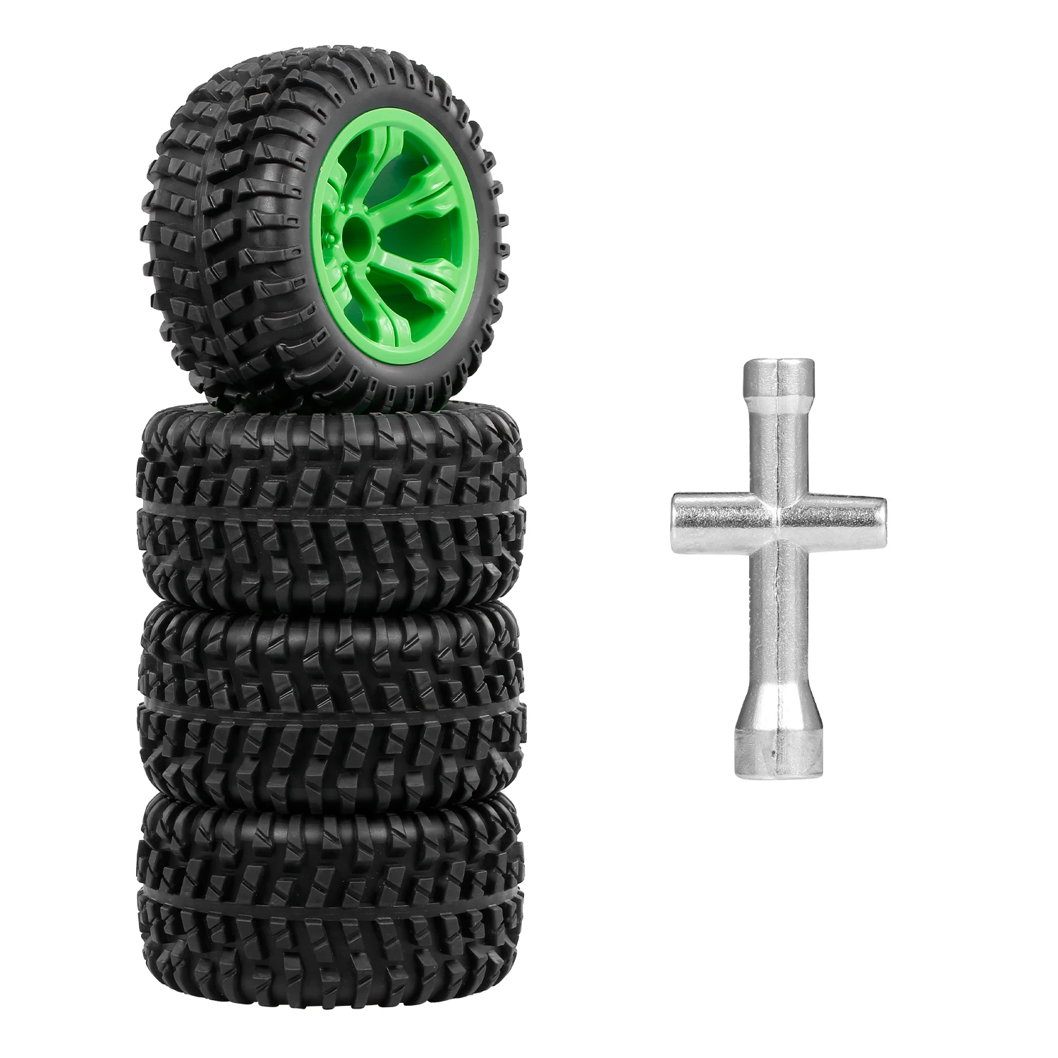 Wltoys шина для радиоуправляемого автомобиля Замена для Wltoys 12428 шина для радиоуправляемого автомобиля s С колесными ободами 4 шт. расширенные детали для обновления шин