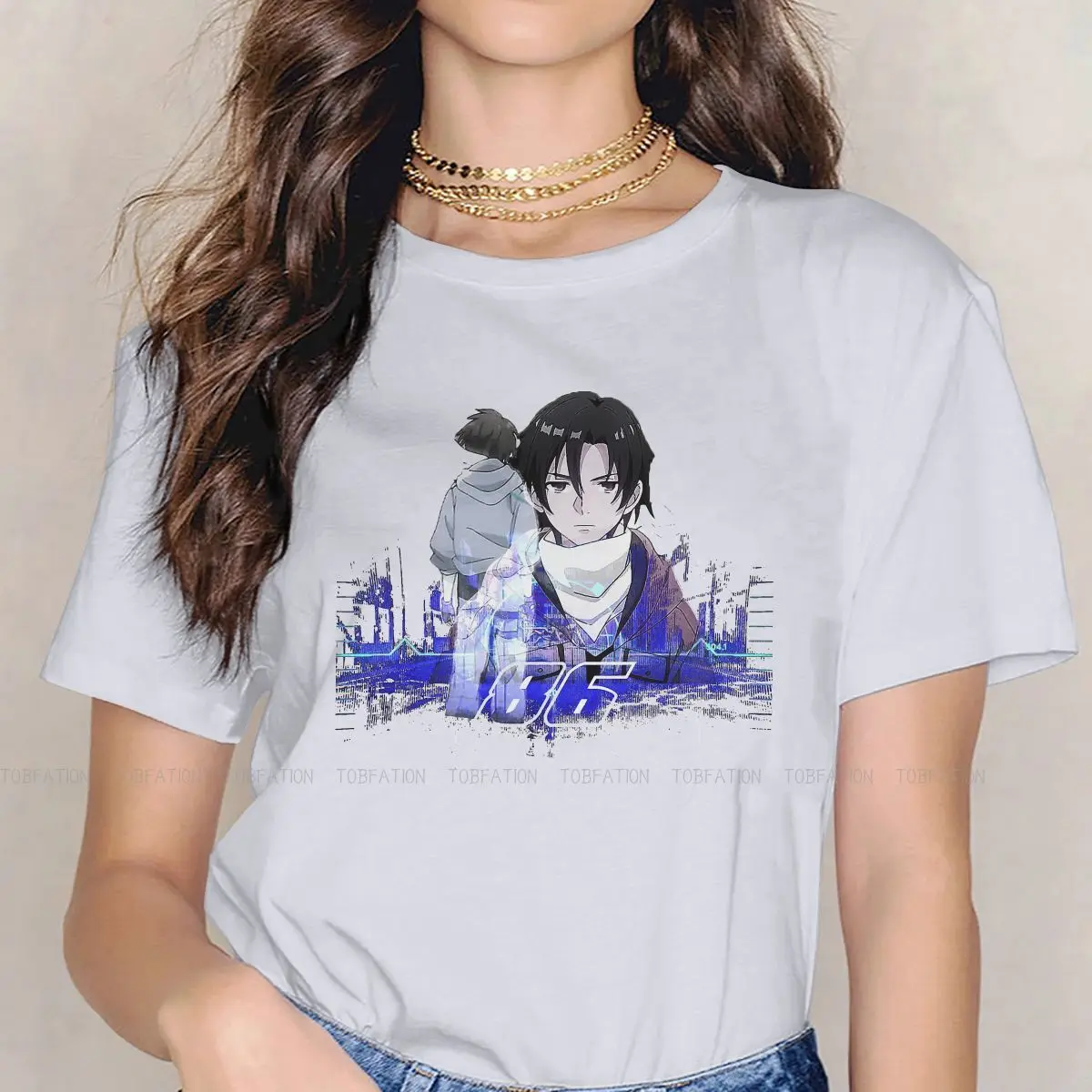  Womens TShirt 86 Eighty Six Lena Shinei Anime Crewneck Girls  4XL ̵ T   