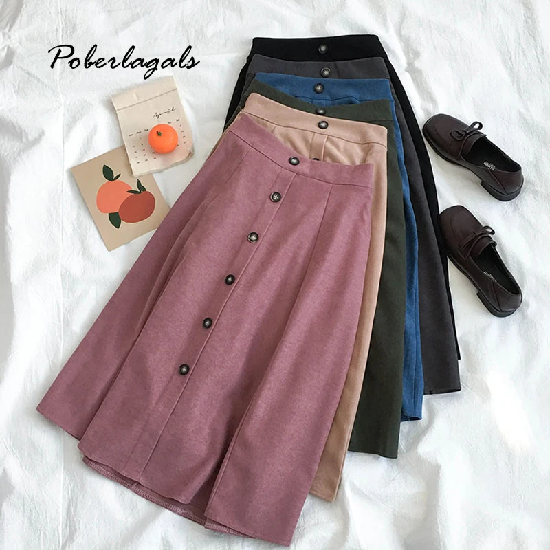 Осенне-зимняя женская винтажная элегантная юбка 2019 женские эластичные ретро