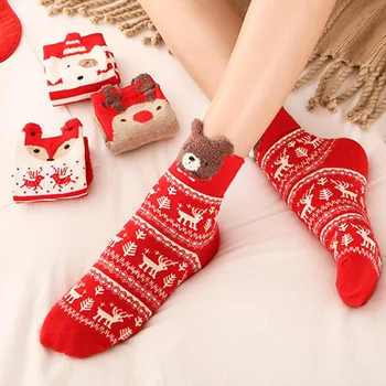 

New Year 2021 Christmas Decor for Home Xmas Gifts Red Santa Socks Merry Cristmas Decoration Navidad 2020 Kerst Natal Noel Decor