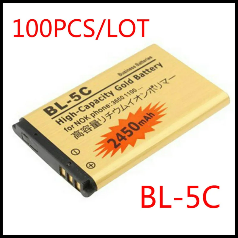 Batteria 100 Bl-5C Per Nokia 1000 1010 1100 1108 1110 1111 1112 1116 Batteria 5C Bl5C