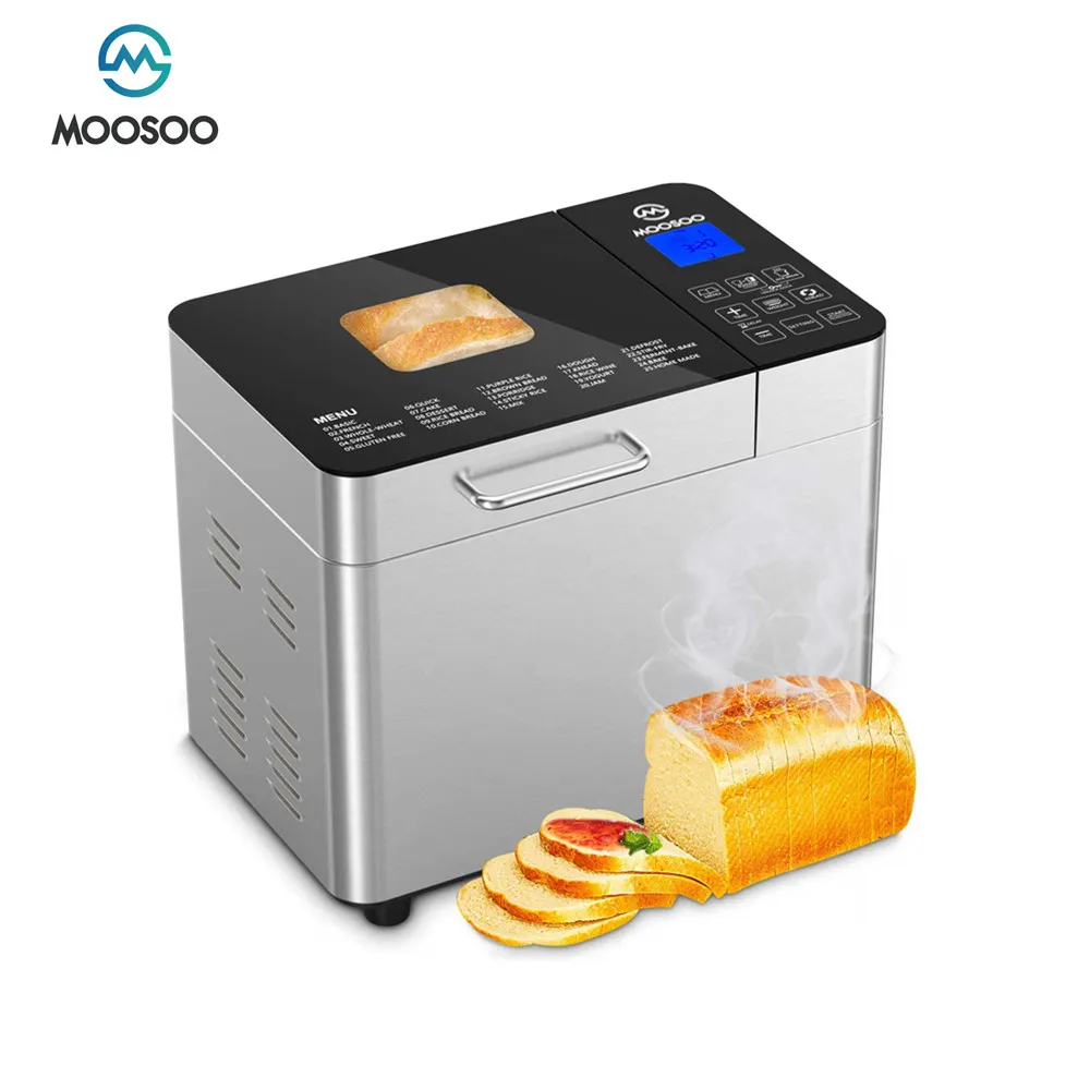 MOOSOO Bread Machine Automatic Multi function Smart Bread Makers