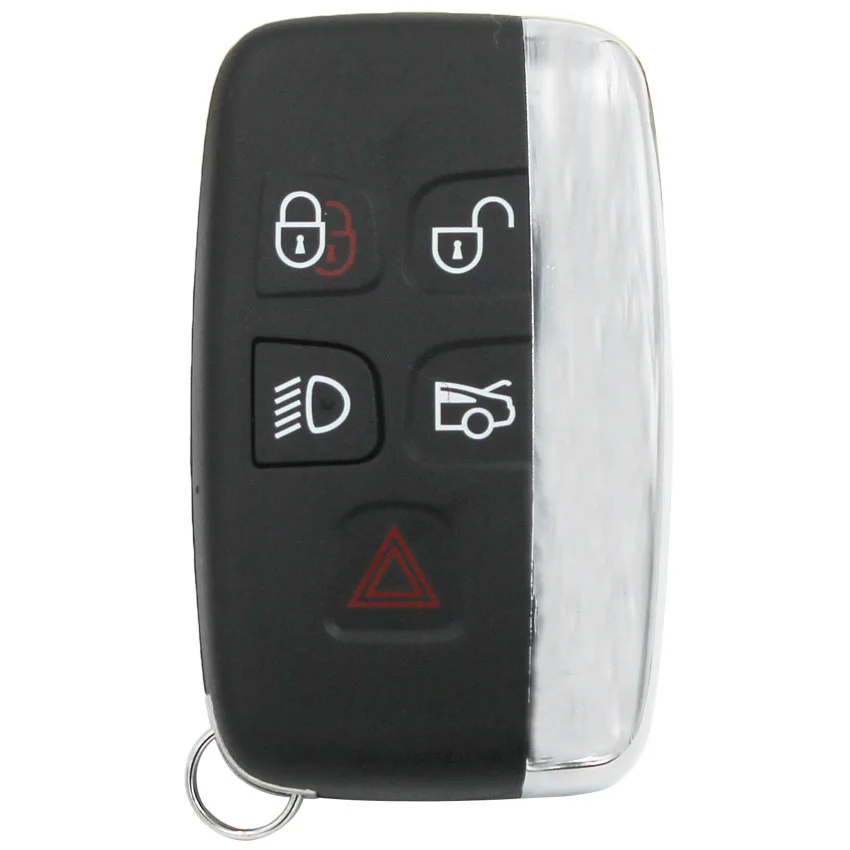 Remote Key Shell Case Fob 4+1 Buttons 5 Button key case car key shell car remote key car key key shell for Land Rover for Range Rover Sport LR4 for JAGUAR XJ XJL XF