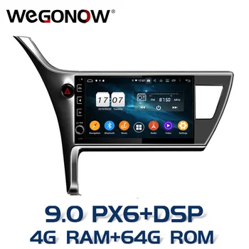

HD DSP IPS Android 9.0 4GB 64GB 8CORE Car DVD Player Wifi Bluetooth 5.0 RADIO GPS map For Toyota Corolla Innova Crysta 2016-2018