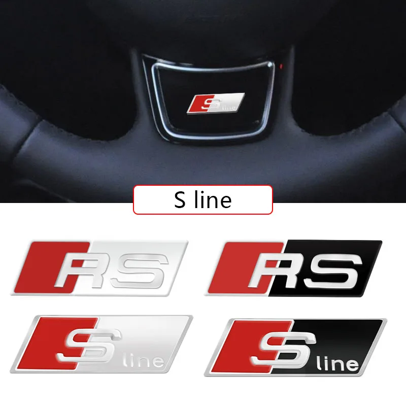 

1pcs Car steering wheel sticker Car Interior sticker for Audi a3 a4 a5 a6 s4 s5 s6 s7 q3 q5 q7 c5 c6 b7 b8 8p 8v Car Accessories