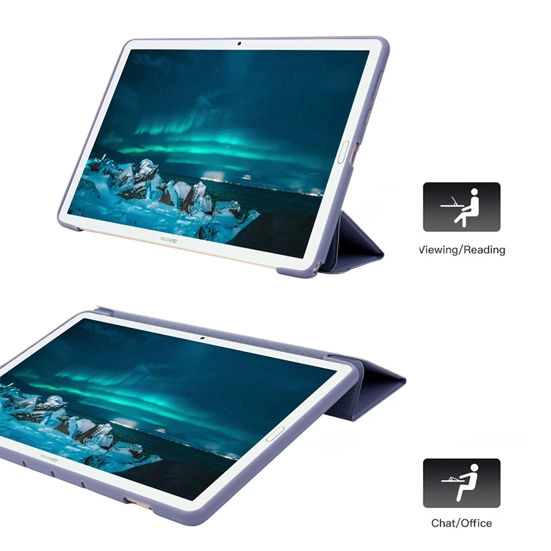 Силиконовый чехол для Huawei MediaPad M6 диагональю 10 8 дюйма SCM W09 4 Обложка флип планшета