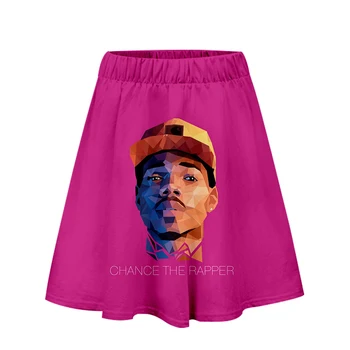 

Chance The Rapper 3D Polyester Style Skirt Girl Casual Summer Trend Fashion Women's Summer Casual Skirt