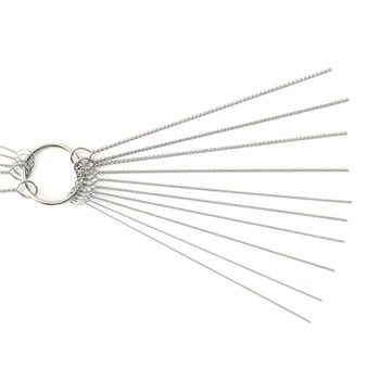 

Outdoor Tool Carburetor Carbon Dirt Jet Remove 10 Cleaning Needles + 5 Brushes Tool Set For Cleanup Kit W1