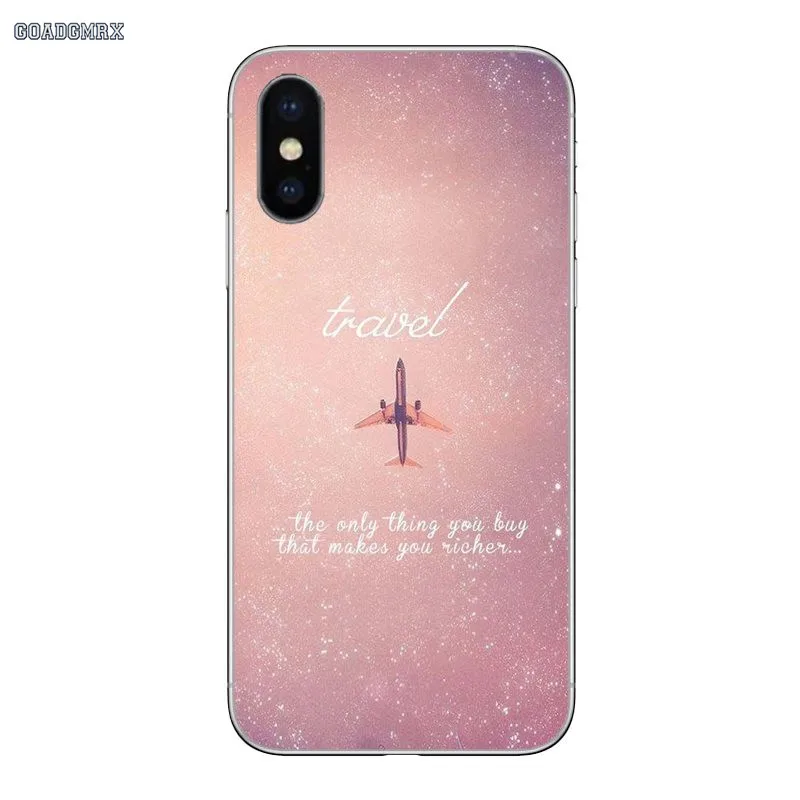 image 5 Карта мира, план путешествия, Роскошный чехол для huawei P Smart G7 G8 P7 P8 P10 Plus P20 P30 Pro P9 Lite Mini TPU силиконовый чехол - Цвет: image 5