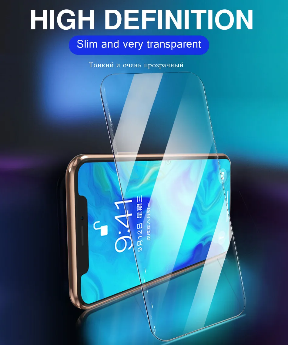 2 шт переднее+ заднее закаленное стекло для IPhone 11 Pro XR X XS Max задний экран протектор для IPhone 8 7 6 6s Plus