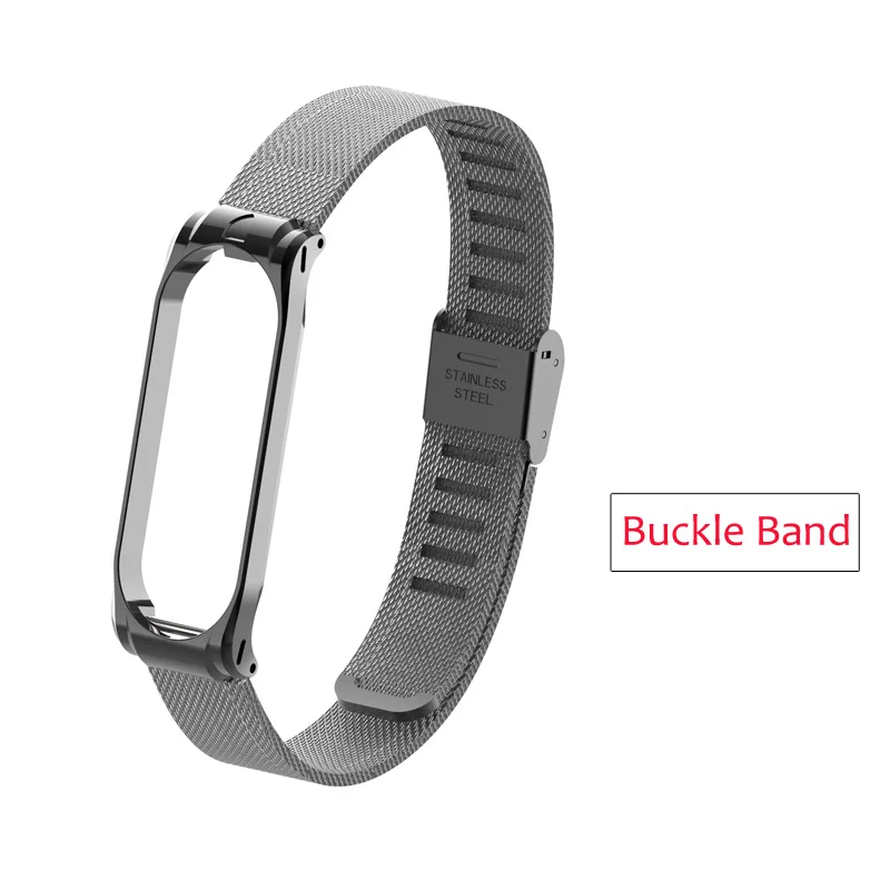 style 3 black Металлический браслет для mi Band 4 ремешок mi band 4 ремешок на запястье из нержавеющей стали ремешок для mi Band 3 mi Band 3 Аксессуары для ремня - Цвет: style 3 black