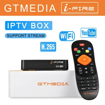 

Original Global GTmedia IFIRE TV Box 4K HDR STB BOX Ultra HD WIFI Xtream Youtube Set top Box Media Player