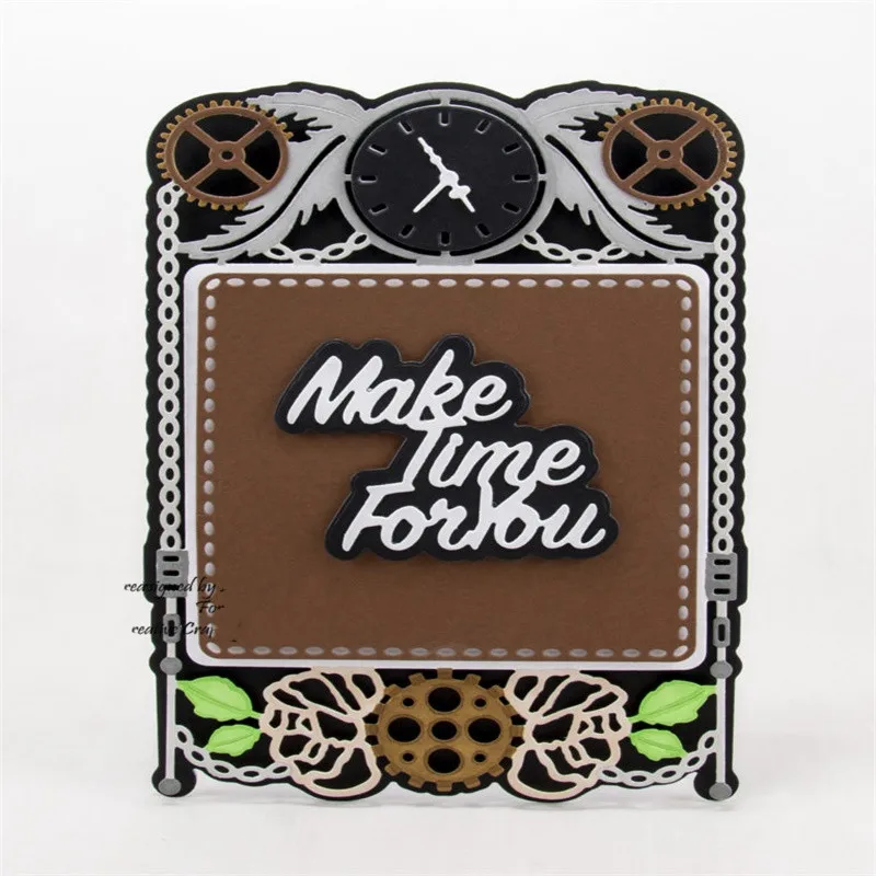 

Make Tune For You Gear Frame Metal Cutting Dies for DIY Scrapbooking Embossing Paper Card Making Crafts 2019 New