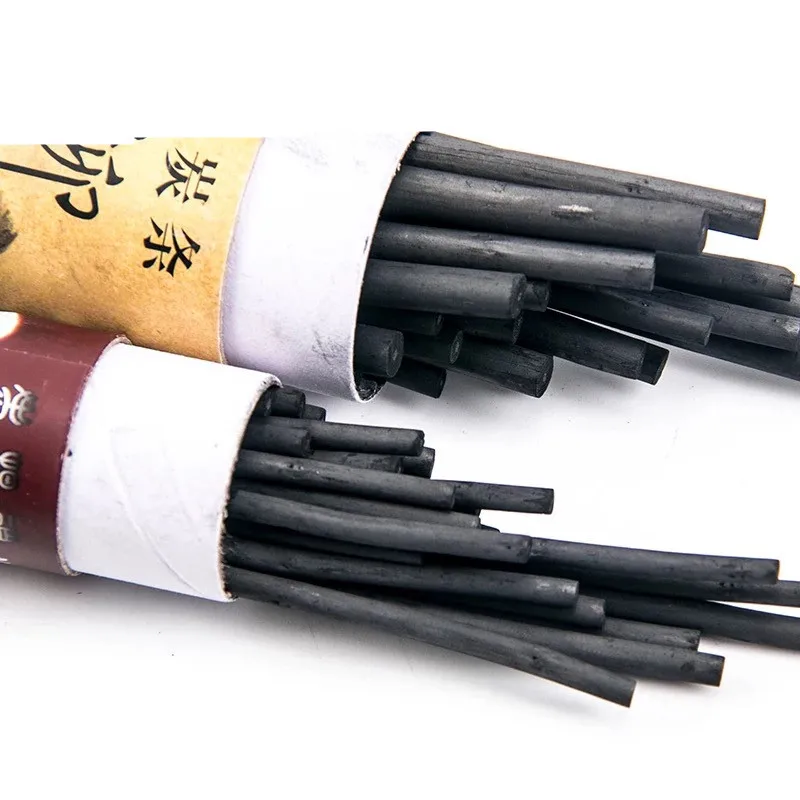 Хлопок ива углеродная ветка углеродная тонкая полоса эскиз марли эскиз живопись специальный уголь ручка 5-8 мм