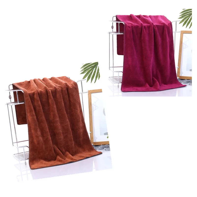 Microfiber Bath Towel Large Soft Absorbent Quick Drying Non Fading Multi Purpose Sports Travel Fitness Yoga Towel