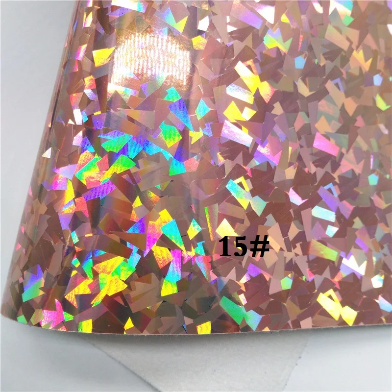 Glitterwishcome 21X29 см A4 размер винил для бантов Переливающаяся лакированная искусственная ткань, гладкая блестящая искусственная кожа листы для бантов, GM583A - Цвет: 15