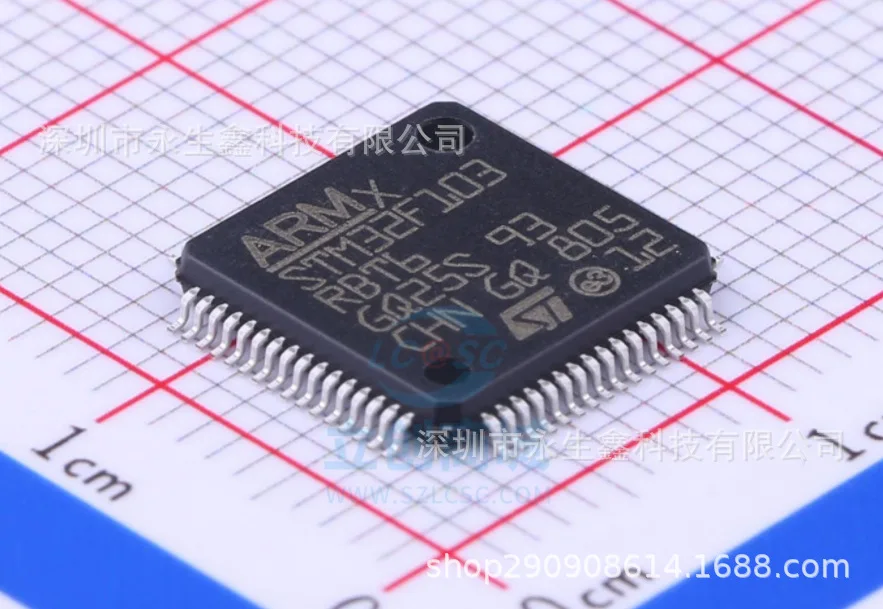 STM32F103RBT6 CORTEX M3 128K LQFP64
