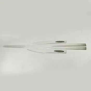 

FIT FOR HONDA CIVIC 2016-2020 BODY MOLDING DOOR SIDE LINE GARNISH TRIM COVER PROTECTOR ACCENT LINING STRIP STAINLESS STEEL
