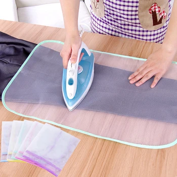 

1pcs Ironing Insulation Pad Clothes Protector Cover Iron Board Avoid Steam Damage Temperature Resistance Household Protective