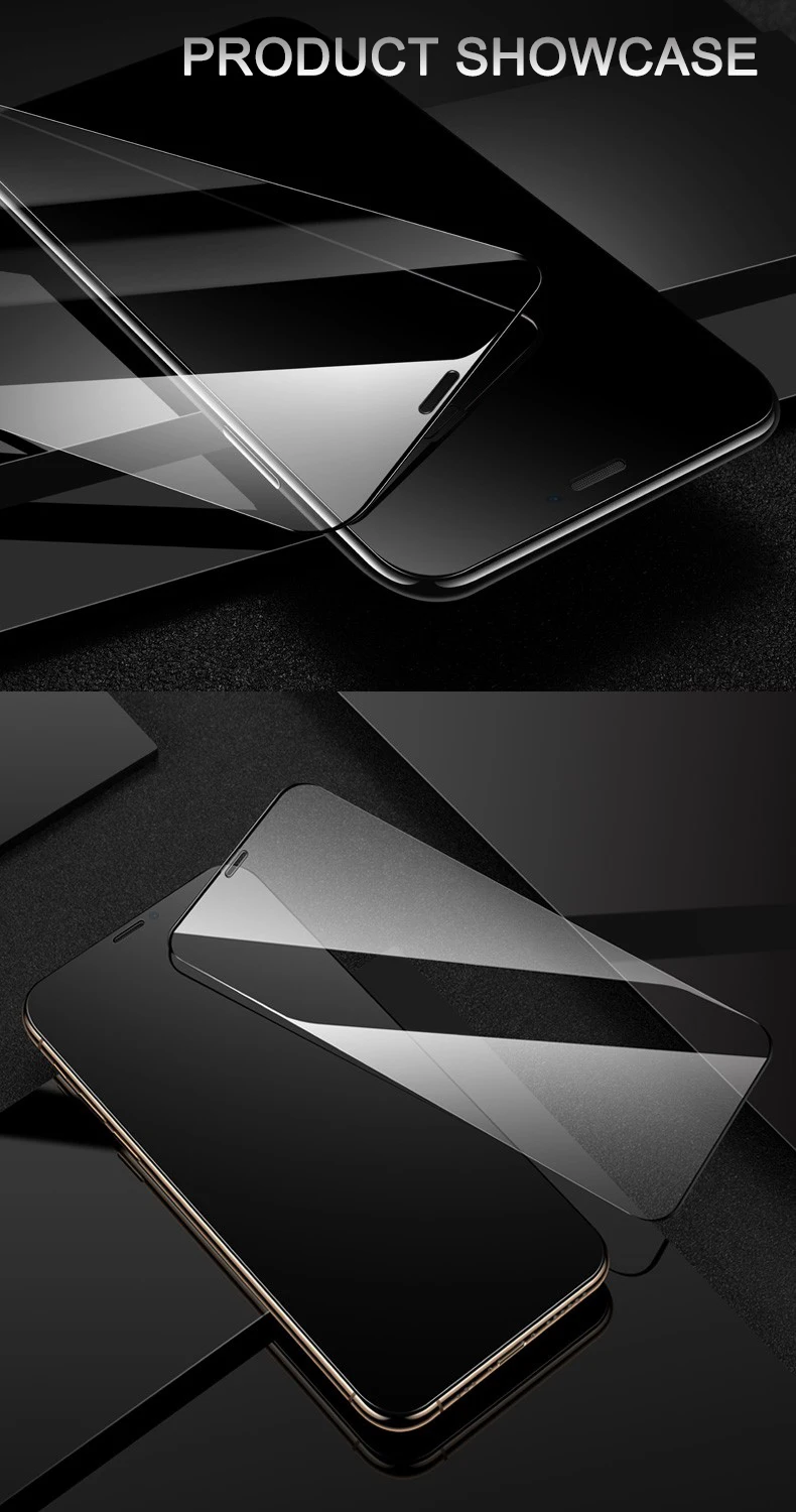 Из закаленного стекла без рамок для iPhone 11Pro Max XS MAX защита экрана взрывозащищенное стекло для iPhone XS XR 11 Pro стекло