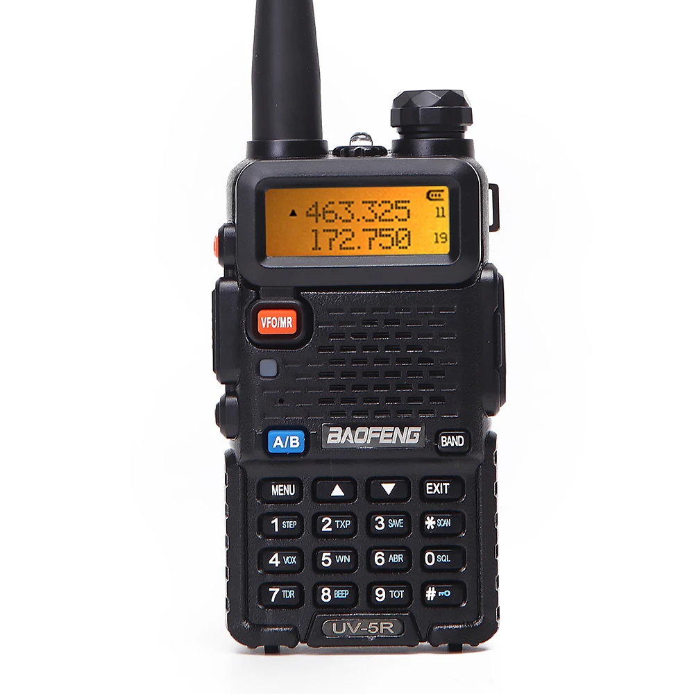 Любительская портативная рация Baofeng 5 Вт FM радио VHF/UHF двухсторонняя Любительский