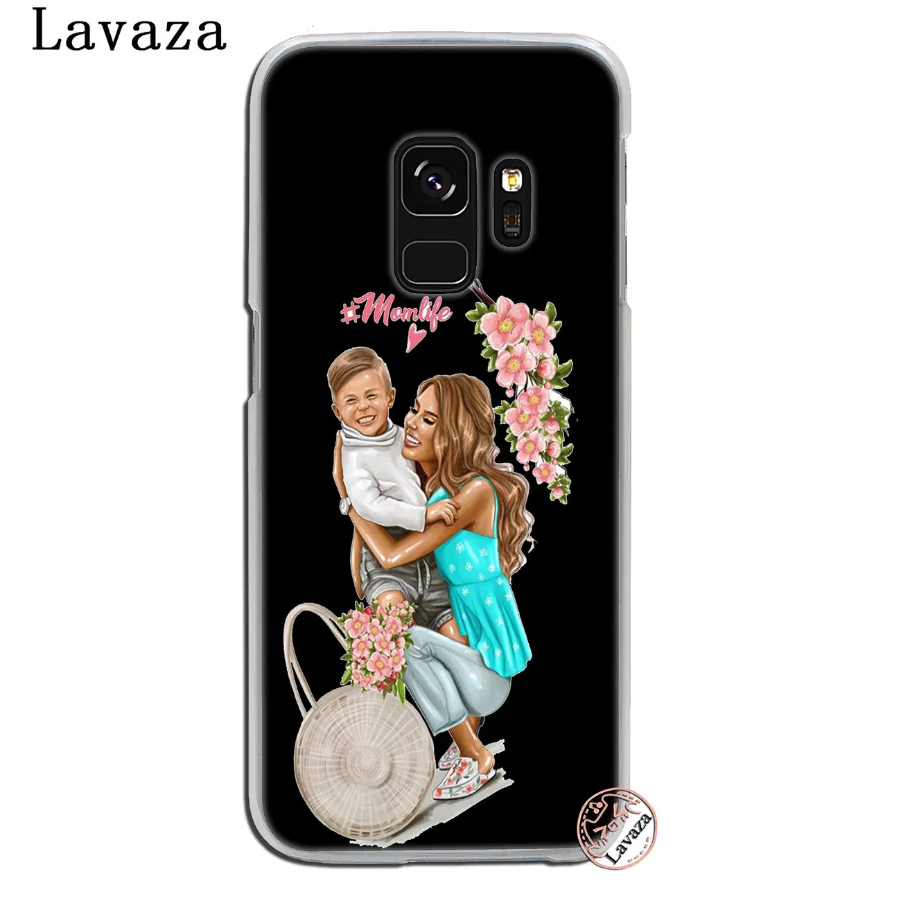 Lavaza коричневый волос для мамы, девочки, королева, кошка Твердый чехол для телефона, чехол для samsung Galaxy S10 E S10E S8 S9 Plus S6 S7 Edge - Цвет: 6