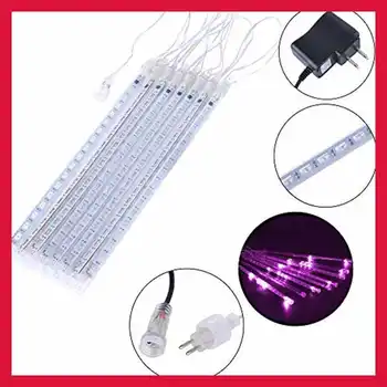 

Meteor Shower Rain Lights Ultra Bright Romantic For Party Wedding Christm PURPLE jk1423
