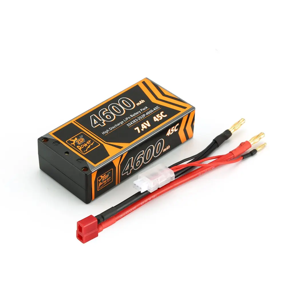 

ZOP Power RC Lipo Battery 7.4V 8000mAh/5000MAH 35C/45C Rechargeable Lipo Battery T Plug for RC Racing Drone Helicopter Car Boat