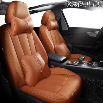 

KADULEE custom real leather car seat cover For mazda cx-3 cx-5 mazda 2 3 5 6 gh 626 Axela cx-7 cx-9 Automobiles Seat Covers