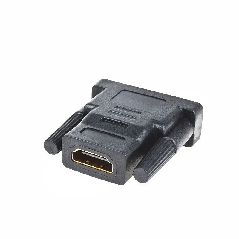 200 шт./лот HDMI типа мама Для того чтобы DVI D (18 + 1) штекер F/M адаптер конвертер