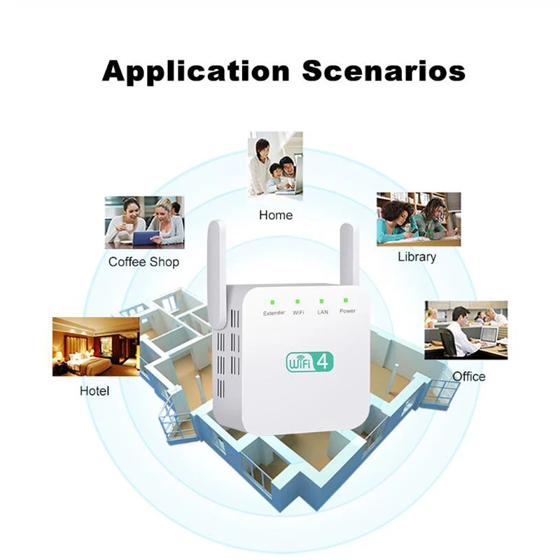 KuWfi Беспроводной Wi Fi ретранслятор удлинитель 2 4 г 5G AP Wifi маршрутизатор усилитель 5g