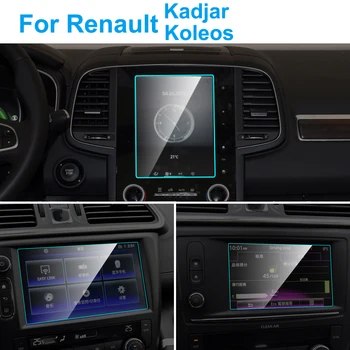 

Car GPS Navigation Tempered Glass Screen Protector for Renault Koleos Kadjar Auto Interior Protective Film Car Accessories