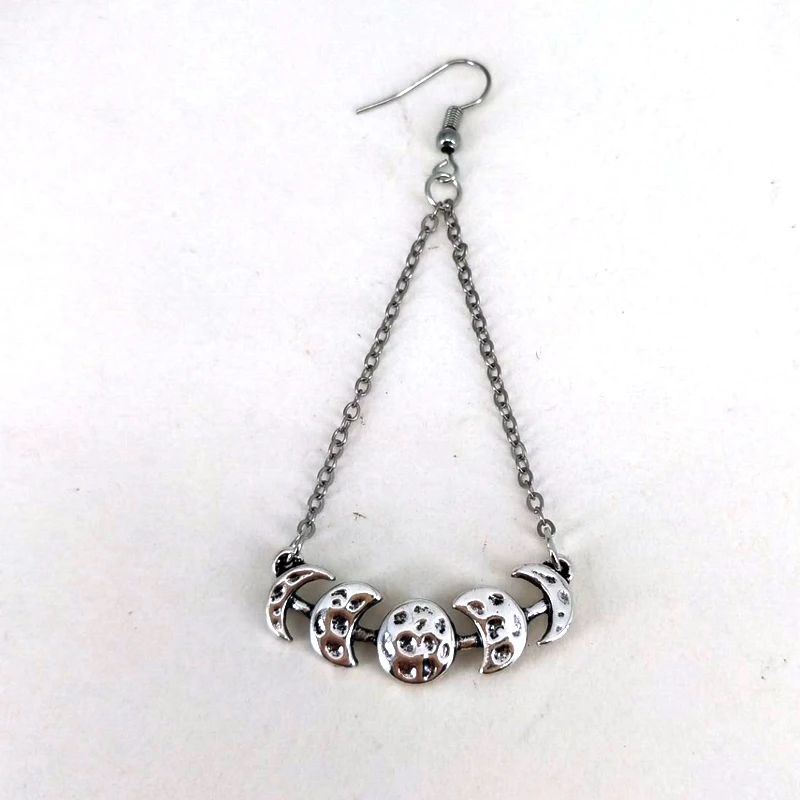 hzew 50pcs Vintage Moon Change Pendant  For Women  Eclipse  Moon charm Jewelry