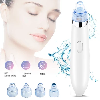 

Blackhead Remover Face Deep Cleaning Machine Pore Acne Vacuum Suction Pimple Black Head Removal Facial SPA Diamond Beauty Skin