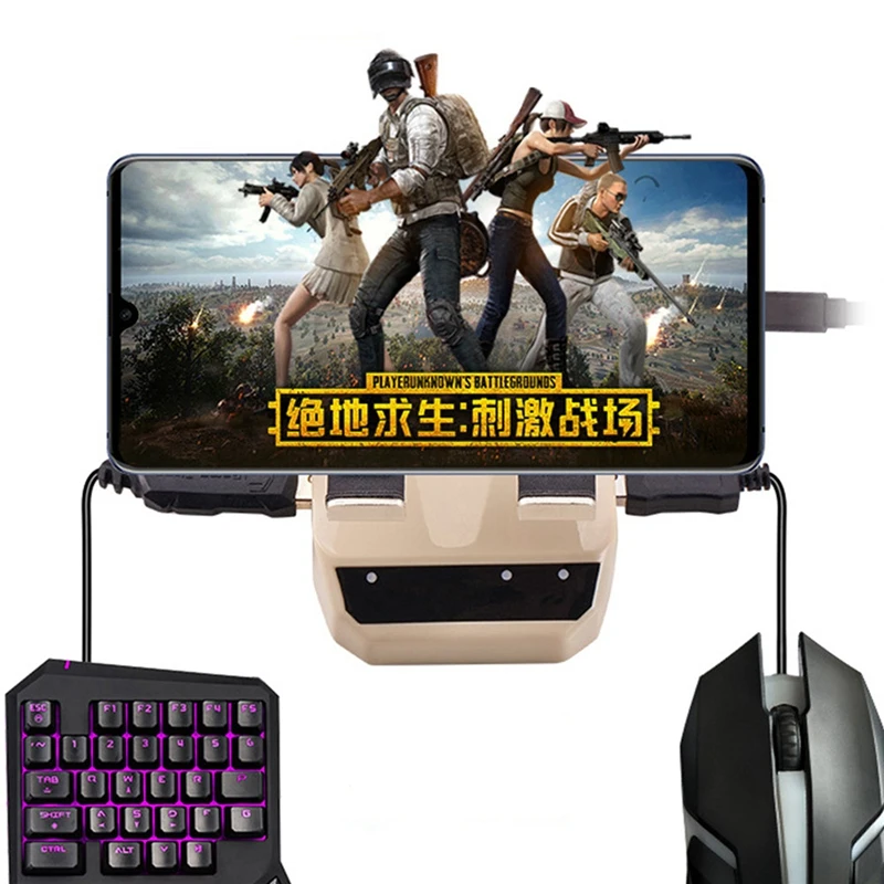  Mobile Gamepad Controller Bluetooth Keyboard Mouse Converter FPS Mobile Game Tool for PUBG Games PC