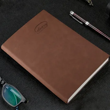 

Sintronic Business Notepad B5 Sheep Pakistan Leather Retro Stationery Notebook Thick A5 Notebook