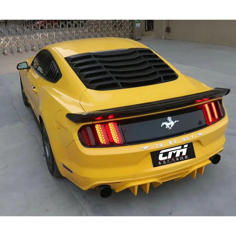 Высококачественный спойлер для крыла заднего из углеродного волокна Ford Mustang 2015