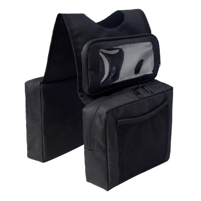 

Motorcycles Snowmobiles ATV Tank Top Saddle Bag With Detachable Phone Bag Durable Waterproof Universal Motor Fuel Tank Rack Bag